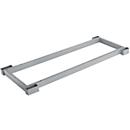 Schäfer Shop Genius Zócalo de acero TETRIS WOOD, empotrado, para estantes/armarios W 1000 mm