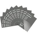 Schäfer Shop Pure briefblok , A5, geruit,10 stuks, wit