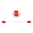 Schäfer Shop Pure Cover bas pour la série Eurobox Economy 400 x 300 avec façade ouverte, en plastique, rouge