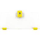 Schäfer Shop Pure Cover hoch für Eurobox Serie Economy 400 x 300 mit offener Front, Kunststoff, gelb