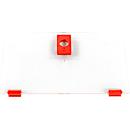 Schäfer Shop Pure Cover hoch für Eurobox Serie Economy 400 x 300 mit offener Front, Kunststoff, rot
