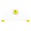 Schäfer Shop Pure Cover laag voor Eurobox-serie Economy 600 x 400 met open voorkant, kunststof, geel