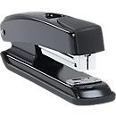 Schäfer Shop Pure Heftgerät HS 5657, bis 20 Blatt, Ladekapazität 100 Klammern Typ 24/6 und 150 Klammern Typ 26/6, schwarz