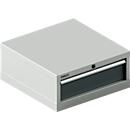 Schäfer Shop Pure ladekast 27-27, 1 lade, tot 200 kg, B 564 x D 572 x H 250 mm, gentiaan blauw/gentiaanblauw