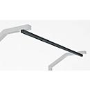 Schäfer Shop Pure Laufschiene für AST31 Tischaufbau mit H 1615 mm, bis 25 kg, B 2000 x T 30 x H 30 mm, Stahl, anthrazitgrau