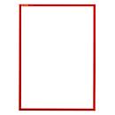 Schäfer Shop Pure Magneetlijst SSI standaard, A3 verticaal, rood, 5 stuks