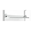Schäfer Shop Pure Verstellboden für AST31 Tischaufbau, bis 30 kg, B 2000 x T 400 x H 120 mm, Stahl, lichtgrau