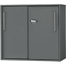 Schäfer Shop Select aanbouw-/schuifdeurkast Start Off, op tafelhoogte, afsluitbaar, B 800 x D 420 x H 726 mm, grafiet/grafiet 