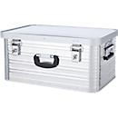 Schäfer Shop Select Alu-Tranportbox, 45 l, Aluminium, L 585 x B 405 x H 265 mm, abschließbar