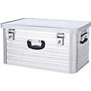 Schäfer Shop Select Alu-Tranportbox, 69 l, Aluminium, L 645 x B 455 x H 305 mm, abschließbar
