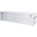 Schäfer Shop Select Alubox, 472 l, aus Riffelblech, L 1896 x B 525 x H 520 mm, abschließbar, mit Gasdruckdämpfer