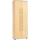 Schäfer Shop Select Archiefkast Moxxo IQ, hout, 5 legborden, 6 ordnerhoogten, B 801 x D 362 x H 2166 mm, afsluitbaar, esdoornpatroon 