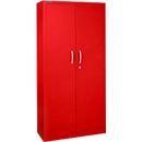 Schäfer Shop Select Armario de puertas batientes MS iCOLOUR, acero, 5 alturas de archivo, An 950 mm, rojo RAL 3020