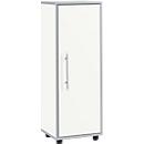 Schäfer Shop Select Armoire à dossiers Moxxo IQ, bois, 2 tablettes, 3 HC, L 401 x P 362 x H 1115 mm, blanc