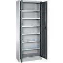 Schäfer Shop Select Armoire à matériel MSI 2409, acier, 6 tablettes, L 950 x P 400 x H 1935 mm, blanc aluminium/gris anthracite 