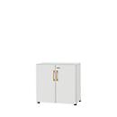Schäfer Shop Select Armoire Start Off Wood, 2 HC, verrouillable, L 800 x P 420 x H 788 mm, bois, gris clair