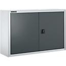 Schäfer Shop Select Aufsatzschrank MS 8409i, B 950 x T 400 x H 800 mm, 1 Boden, Stahl, weißaluminium RAL 9006/anthrazitgrau RAL 7016