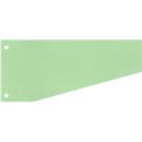 Schäfer Shop Select Bandes d'intercalaires trapézoïdales , carton, 100 p., vert