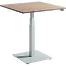 Schäfer Shop Select Beistelltisch FLEXXAS, elektrisch höhenverstellbar, ergonomisch, B 800 mm, Eiche