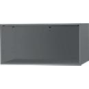 Schäfer Shop Select Bibliothèque étagère à poser START UP, 1 HC, en bois, l. 800 x P 420 x H 372 mm, graphite