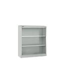 Schäfer Shop Select Bibliothèque étagères MS iCONOMY, en acier, 3 HC, l. 950 x P 400 x H 1215 mm, gris clair RAL 7035