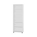 Schäfer Shop Select Bibliothèque étagères START UP, panneau de particules, 6 HC, l. 800 x P 420 x H 2196 mm, gris clair 