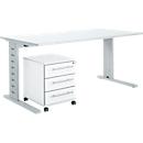Schäfer Shop Select Büromöbelset 2-tlg. Moxxo IQ Schreibtisch B 1600 x T 800 mm, C-Fuß 