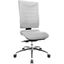 Schäfer Shop Select Bureaustoel SSI PROLINE P3, synchroonmechanisme, zonder armleuningen, lendenwervelsteun, ergonomisch gevormde wervelsteun, grijs