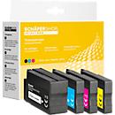 Schäfer Shop Select Cartouches d'encre Multipack compatibles HP 963XL, noir, cyan, magenta, jaune