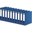 Schäfer Shop Select Classeur à levier , format A4, largeur du dos 80 mm, 10 pièces, bleu