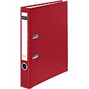 Schäfer Shop Select Classeur, DIN A4, largeur dos 50 mm, polypropylène et papier recyclé, rouge foncé