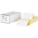Schäfer Shop Select Endlos-Etiketten, 148×99,2 mm, weiß, permanent haftend, Lochrand, 1500 Stk., für Nadeldrucker