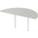 Schäfer Shop Select ERGOSTYLE aanbouwtafel, 1/2 cirkel, beuken decor/antraciet