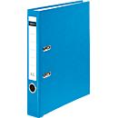 Schäfer Shop Select folder, DIN A4, spine width 50 mm, polypropylene and recycled paper, light blue
