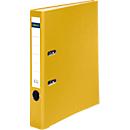 Schäfer Shop Select folder, DIN A4, spine width 50 mm, polypropylene and recycled paper, yellow