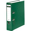 Schäfer Shop Select folder, DIN A4, spine width 80 mm, polypropylene and recycled paper, green