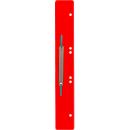 Schäfer Shop Select Hechtstroken, PP, rood, A4, metalen afdekstrip
