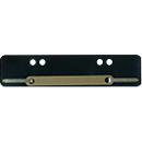 Schäfer Shop Select Heftstreifen, PP, schwarz, DIN A5, Metall-Deckleiste
