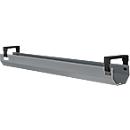 Schäfer Shop Select Kabelkanal, abklappbar, teleskopierbar im Bereich von 1024-1624 mm, Metall, weißaluminium