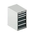 Schäfer Shop Select ladekast 18-27, 5 laden, tot 75 kg, B 411 x D 572 x H 700 mm, antracietgrijs/lichtgrijs