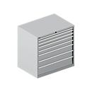 Schäfer Shop Select Ladekast 54-36 8 wit aluminium/aluminium wit / wit aluminium