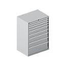 Schäfer Shop Select Ladekast 54-36 9 wit aluminium/aluminium wit/aluminium wit