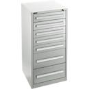 Schäfer Shop Select ladekast SF 70, 7 laden, lichtgrijs RAL 7035 lichtgrijs RAL 7035