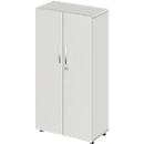 Schäfer Shop Select LOGIN kast, 4 dossierhoogtes, B 800 x D 420 x H 1514 mm, lichtgrijs/lichtgrijs