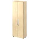 Schäfer Shop Select LOGIN kast, 6 dossierhoogtes, B 800 x D 420 x H 2240 mm, esdoorn decor/maple decor