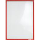Schäfer Shop Select magneetlijst, voor A4-documenten, UV-bestendige PET-folie, rood, 4 stuks