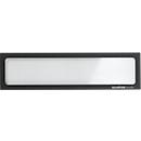 Schäfer Shop Select magneetlijst, voor koppen in A5 liggend formaat/A4 staand formaat, UV-bestendige PET-folie, zwart, 4 st.