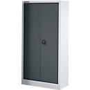 Schäfer Shop Select Material cabinet MSI 16408i , A 800 x P 400 x H 1535 mm, 3 estantes, acero, aluminio blanco/gris antracita