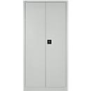 Schäfer Shop Select Material cabinet MSI 2609, load capacity 50 kg per shelf, H 1935 mm, light gray/light gray 