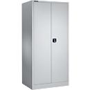 Schäfer Shop Select Materialschrank MSI 2609, Belastb. 50 kg je Boden, H 1935 mm, weissaluminium/weissaluminium